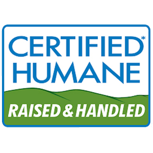 Certified humane raised & handled