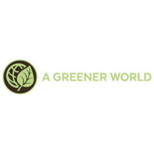 A greener world logo