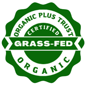 Organic Plus Trust Certified Grass-Fed Organic logo
